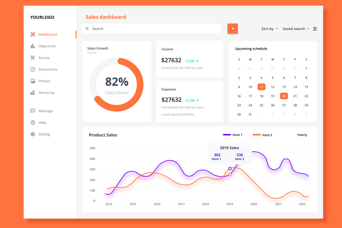 E-commerce Dashboard, Sales Admin & Orders CMS UI