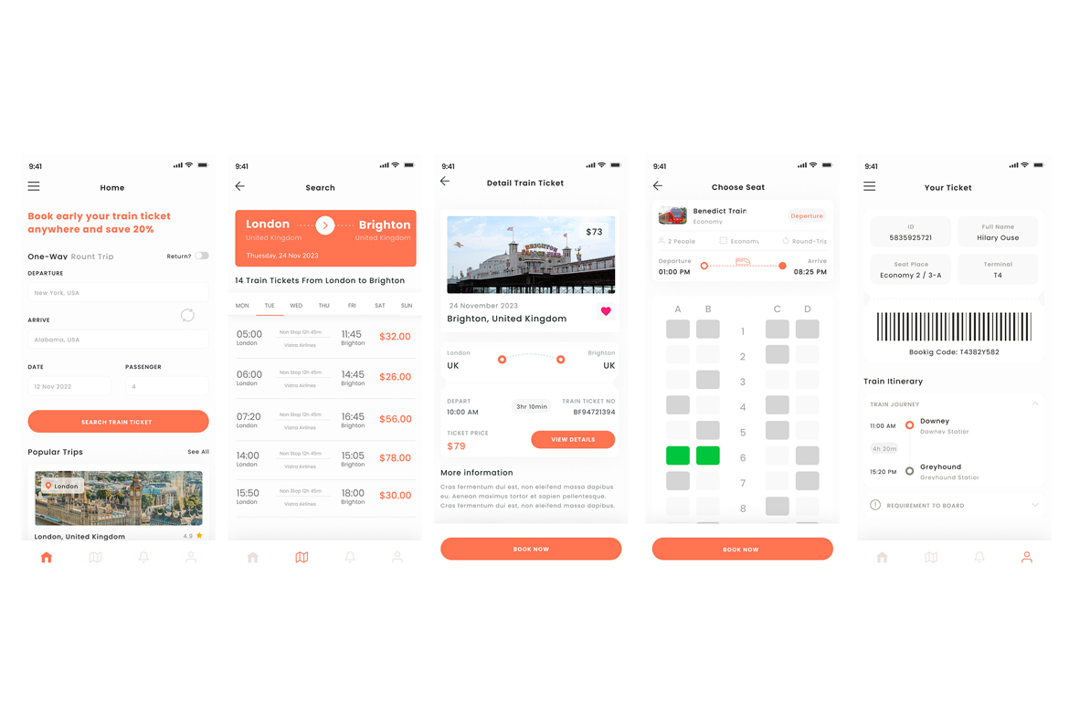 Train Ticket, Railway Booking & Search Trips App