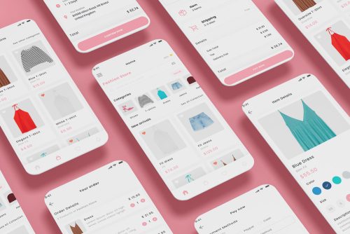 Fashion Ecommerce, Clothes Shop & Tshirt Store App