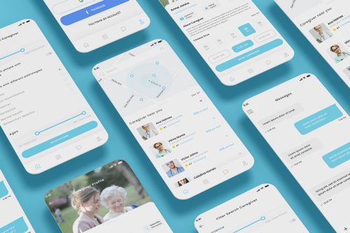 Elder & Old care Caregiver & Elderly Caretaker App