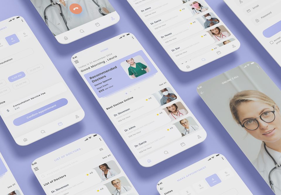 Online Doctor Health Consultation & Hospital App