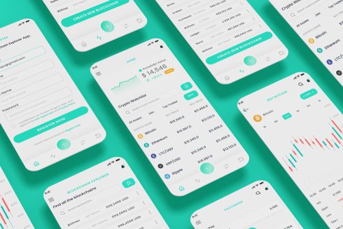 Blockchain Explorer & Cryptocurrency Exchange App