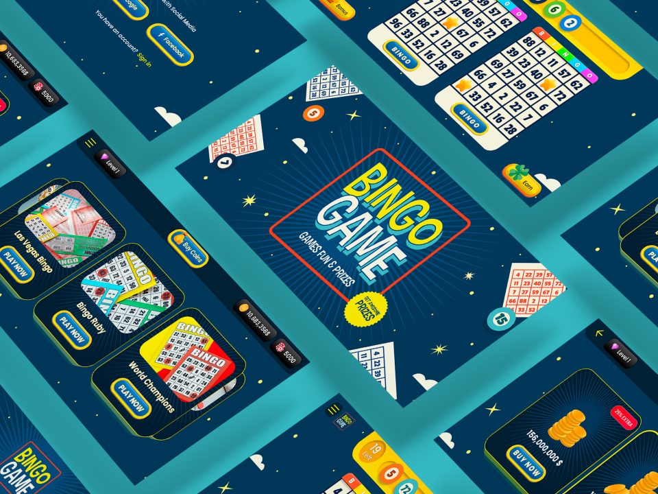 Online Bingo & Lottery Casino Game Mobile App